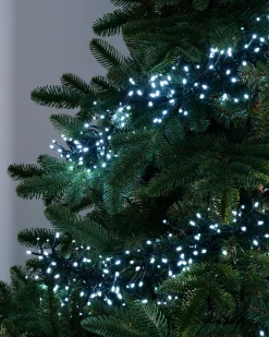 WeRChristmas 180 Chasing Cluster Light String, Bright White^ Cluster Lights|Tree Lights