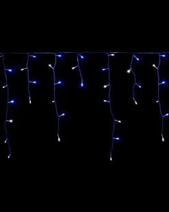 WeRChristmas 360 Icicle LED Light String, Blue/White, 8.8 M^ Icicle Lights