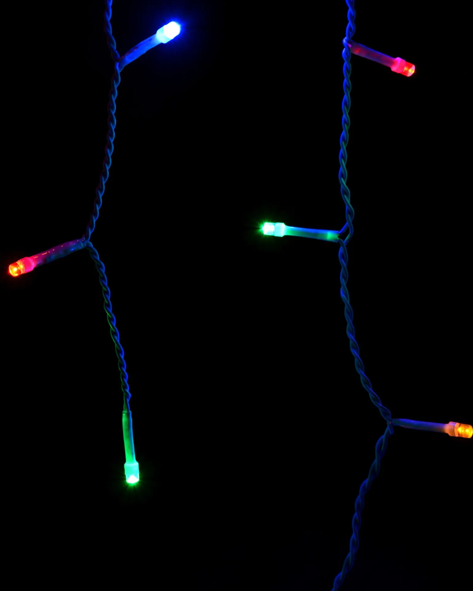 WeRChristmas 360 Icicle LED Light String, Multi-Coloured, 8.8 M^ Icicle Lights