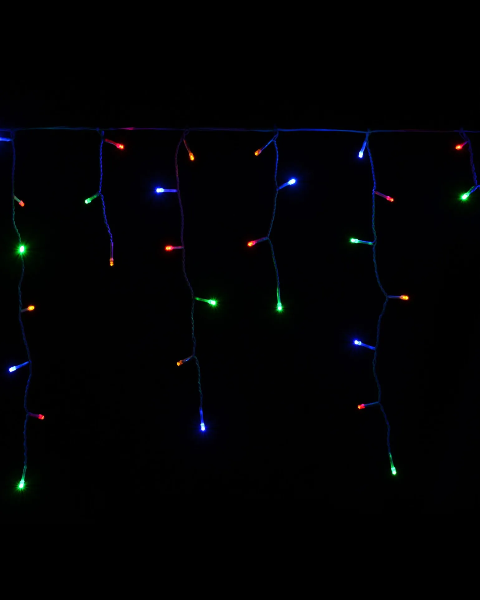 WeRChristmas 360 Icicle LED Light String, Multi-Coloured, 8.8 M^ Icicle Lights