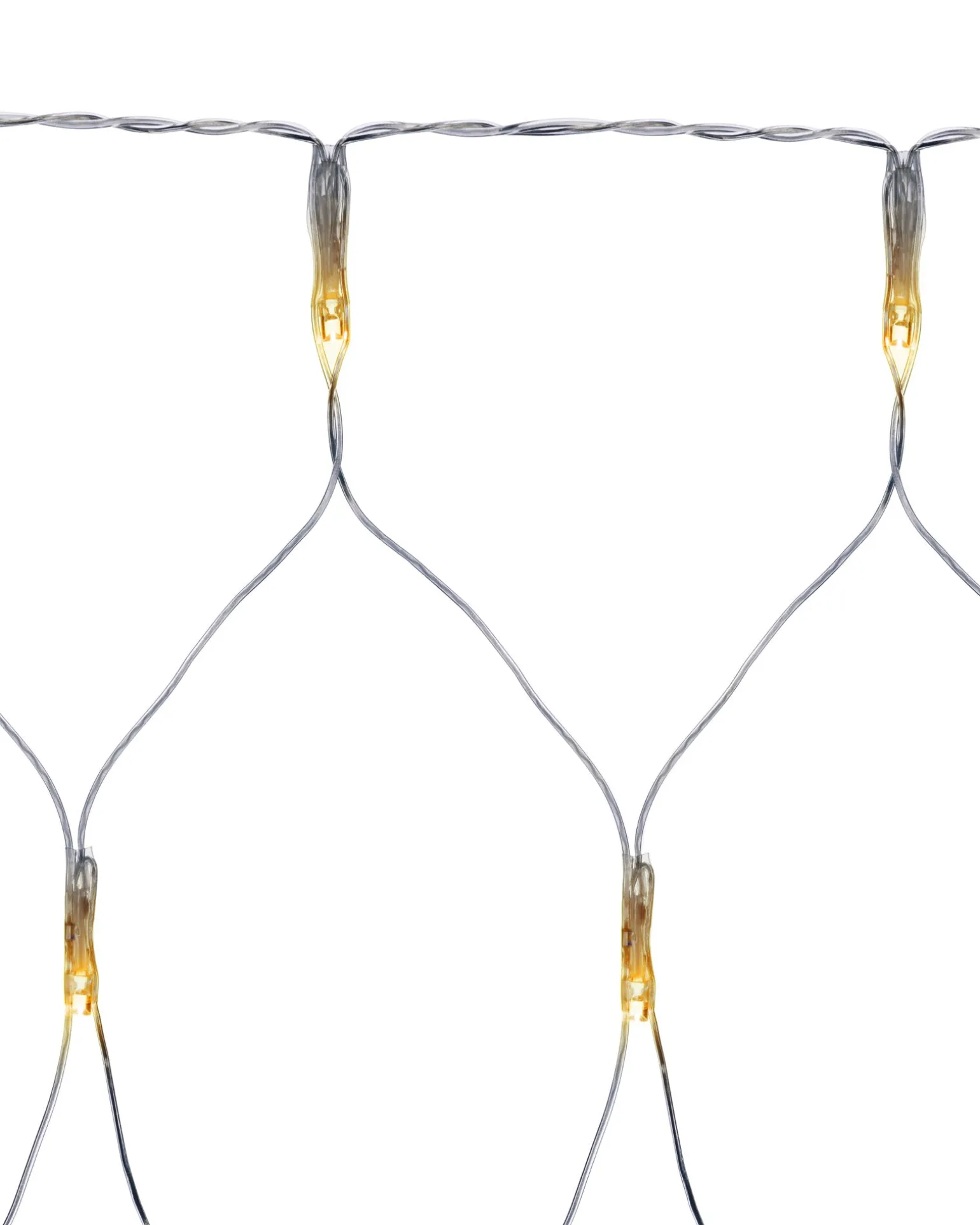 WeRChristmas 180 LED Connectable Net Light, Warm White, 1.8 M^ Curtain & Net Lights|Connectable Lights