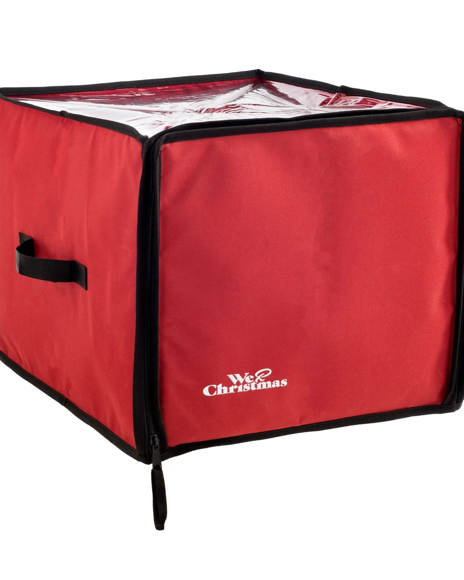 WeRChristmas 48 Piece Decoration And Ornament Storage Box, Red, 40 Cm^ Storage Bags|Storage Bags