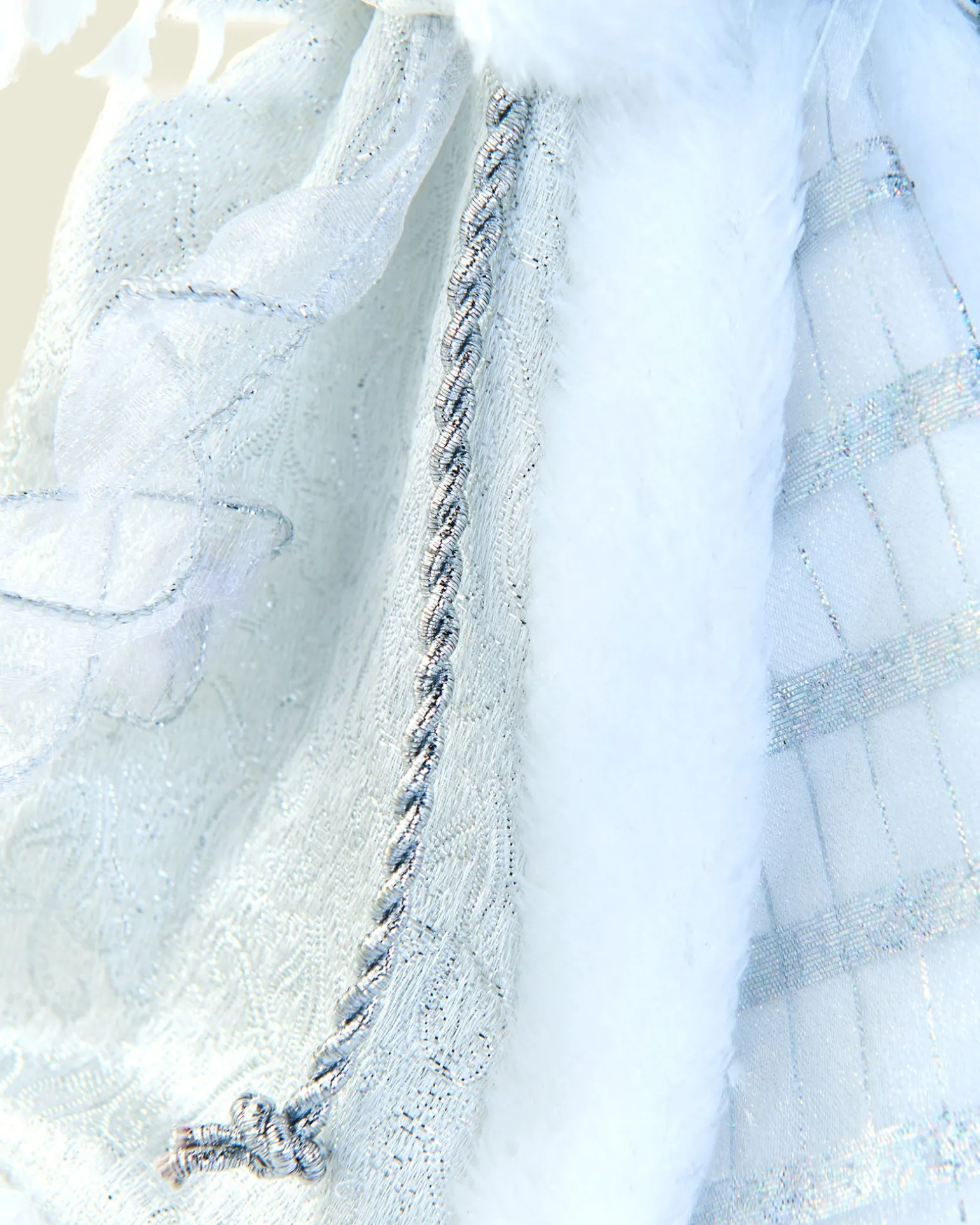 WeRChristmas Angel Christmas Tree Topper, White, 25 Cm^ Tree Toppers
