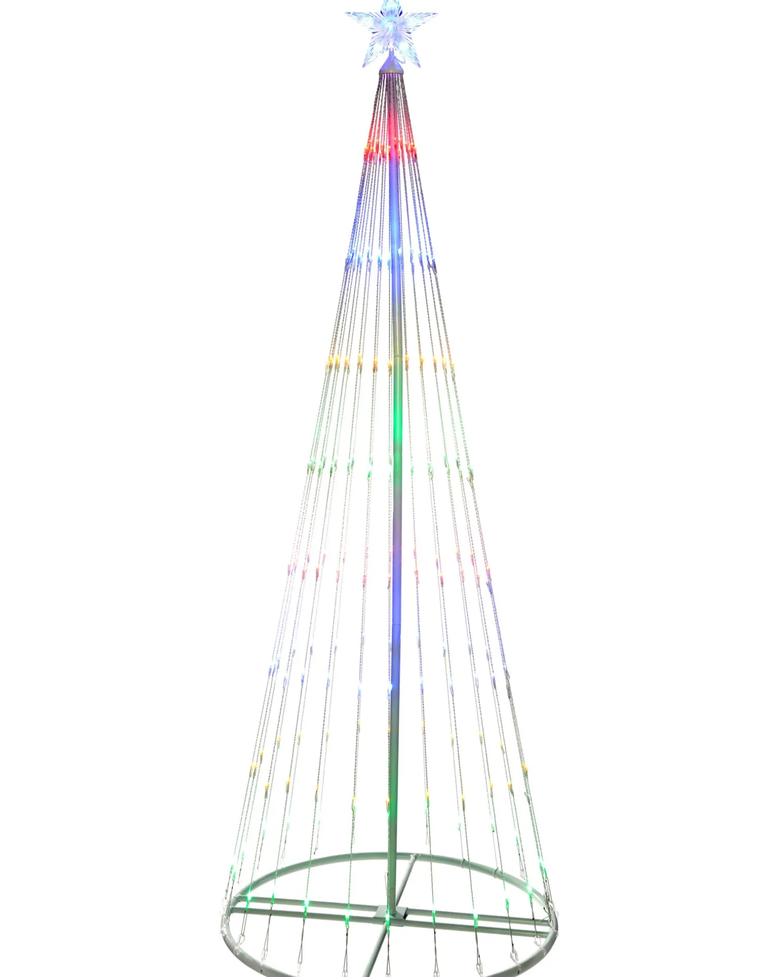 WeRChristmas Animated Flashing Pop-Up Christmas Tree, 190 Cm^ Tree Silhouettes