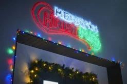 WeRChristmas Animated Merry Christmas Rope Light Silhouette, 185 Cm^ Festive Star, Snowflake & Sign Lights