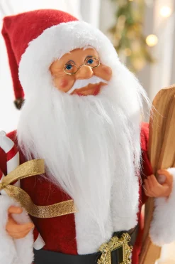 WeRChristmas Animated Musical Standing Santa Figurine, 45 Cm^ Novelty|Figurines