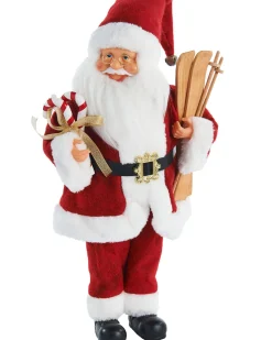 WeRChristmas Animated Musical Standing Santa Figurine, 45 Cm^ Novelty|Figurines