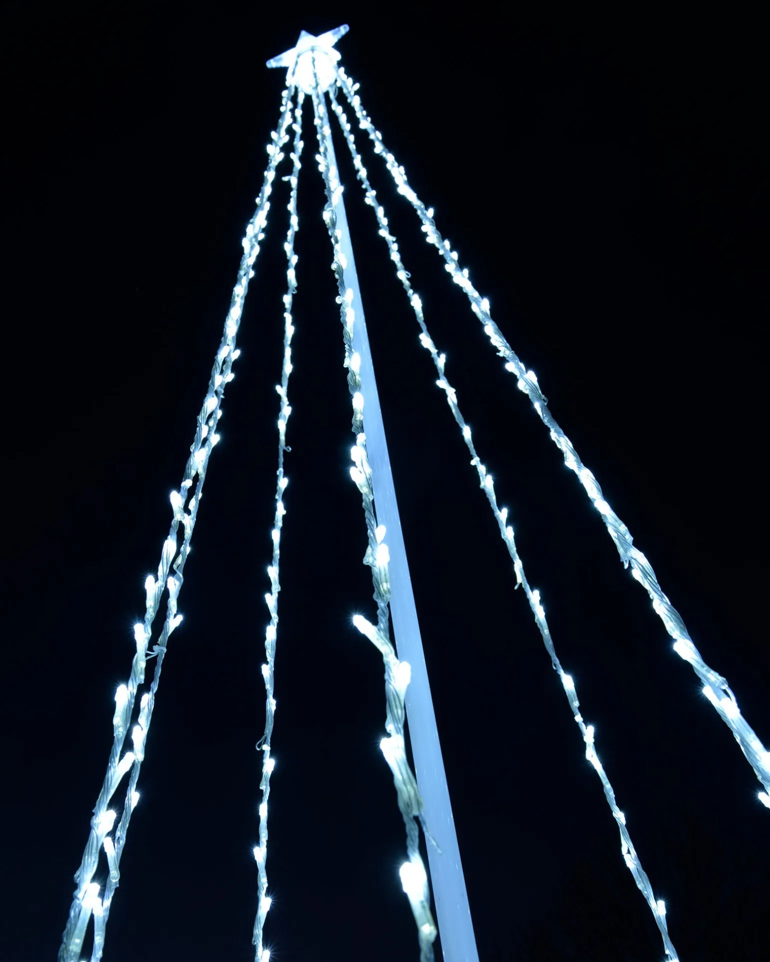 WeRChristmas Animated Pop-Up Christmas Tree, 270 Cm^ Tree Silhouettes