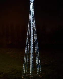 WeRChristmas Animated Pop-Up Christmas Tree, 270 Cm^ Tree Silhouettes