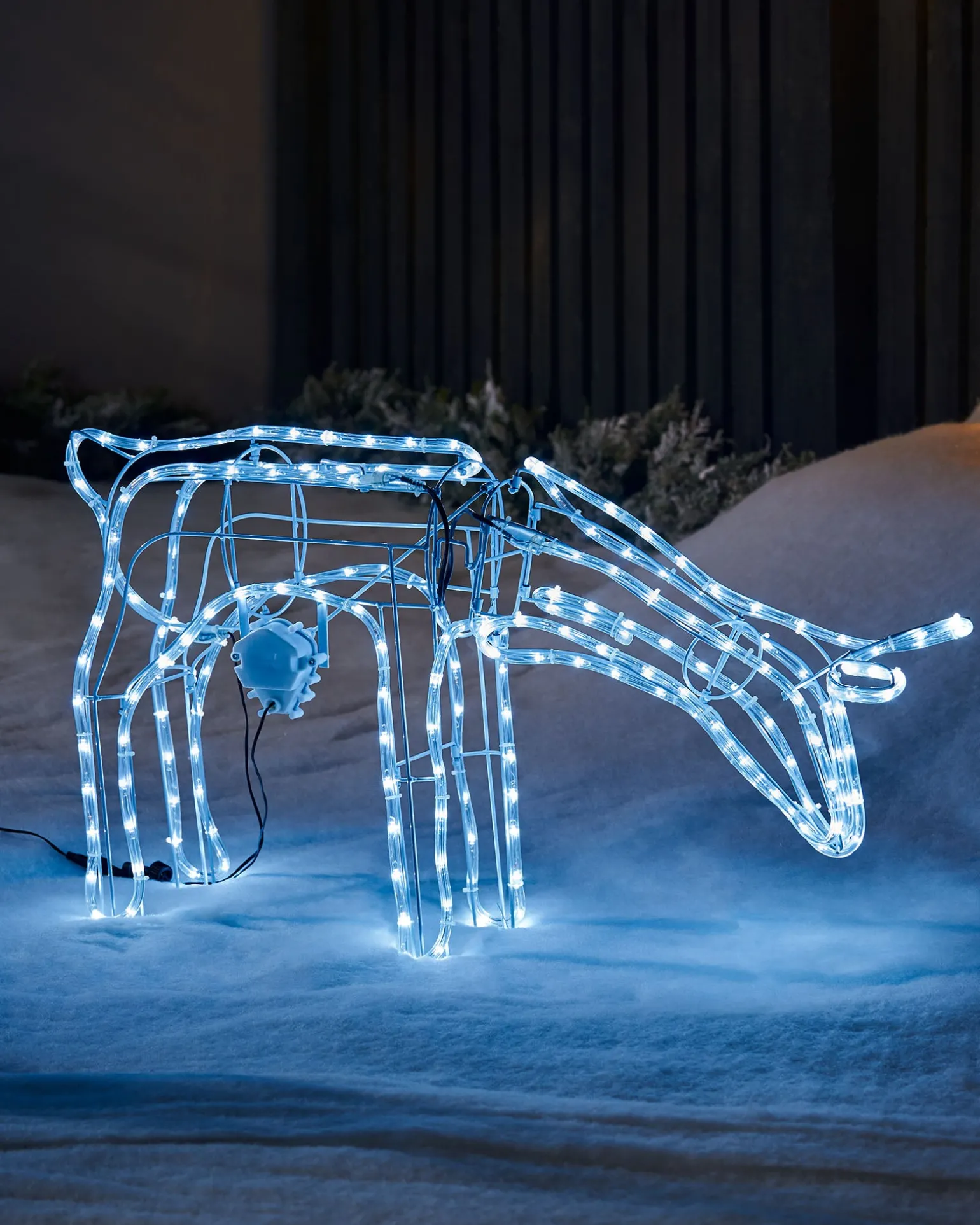 WeRChristmas Animated Reindeer Family Silhouette, 88 Cm^ Outdoor Lighted Reindeer
