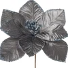 WeRChristmas Artificial Magnolia Flower, Grey, 28 Cm^ Flowers & Foliage|Flowers & Foliage
