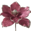 WeRChristmas Artificial Magnolia Flower, Pink, 26 Cm^ Flowers & Foliage|Flowers & Foliage