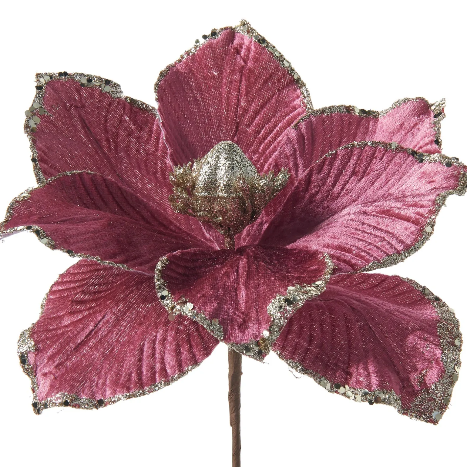 WeRChristmas Artificial Magnolia Flower, Pink, 26 Cm^ Flowers & Foliage|Flowers & Foliage