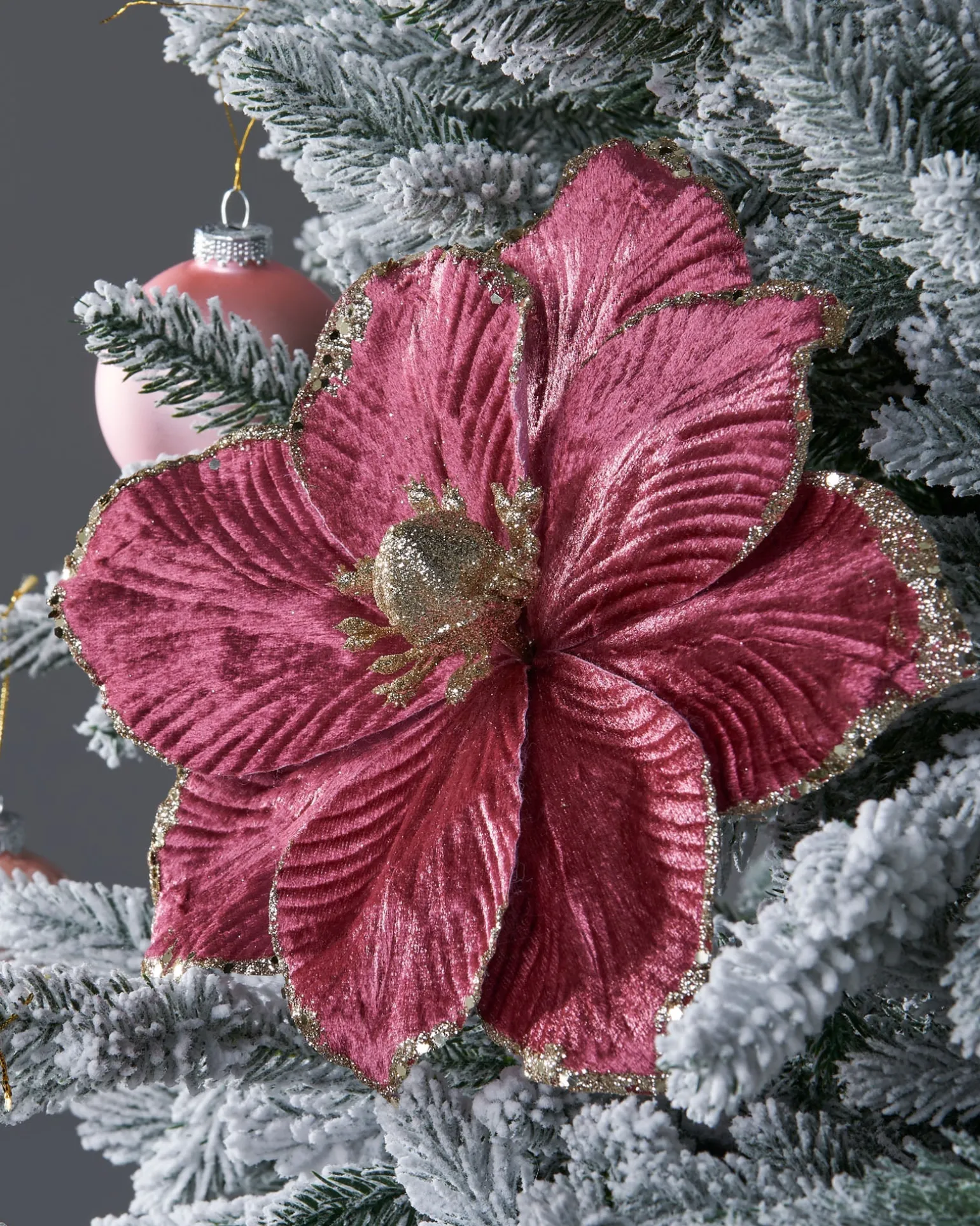 WeRChristmas Artificial Magnolia Flower, Pink, 26 Cm^ Flowers & Foliage|Flowers & Foliage