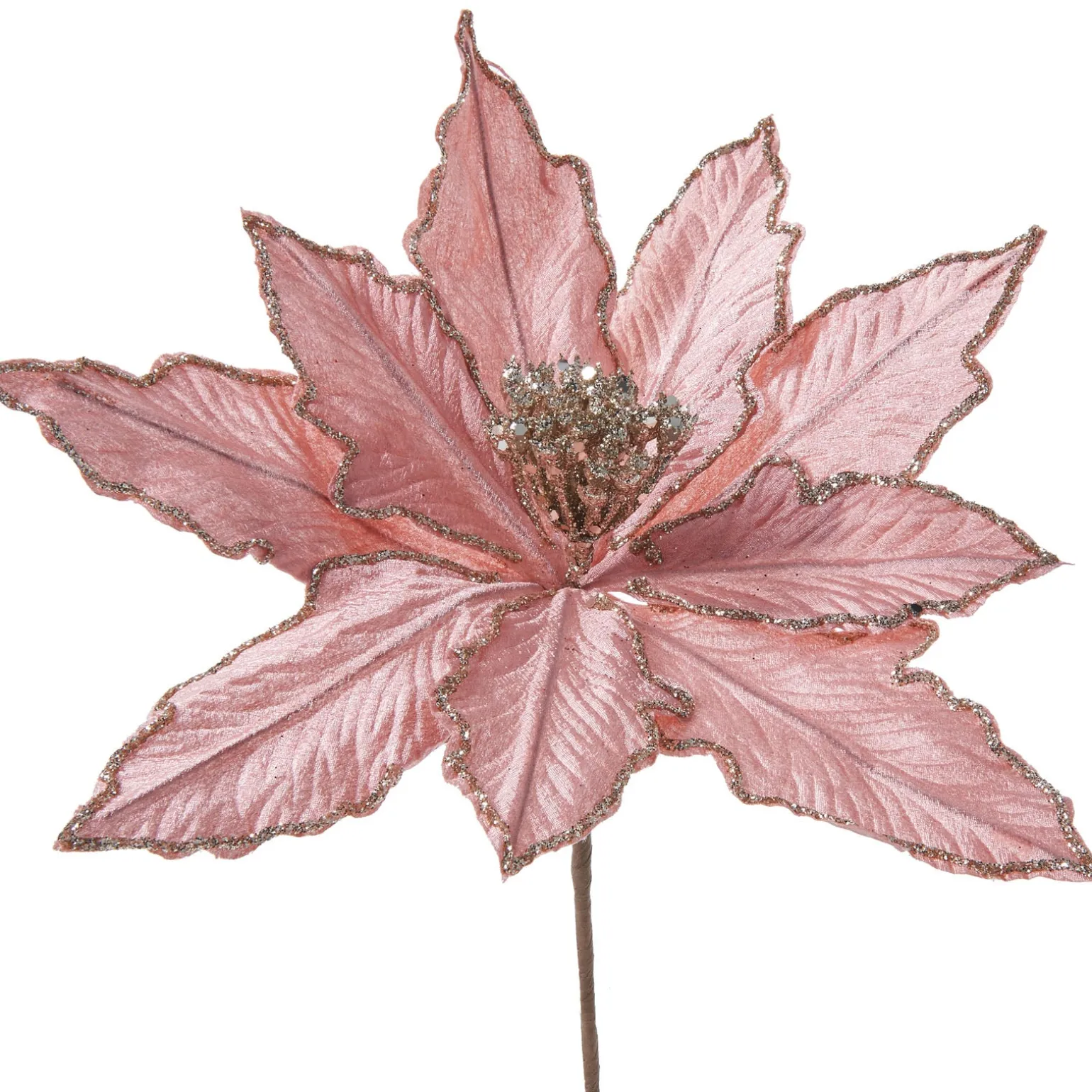 WeRChristmas Artificial Poinsettia Flower, Pink, 30 Cm^ Flowers & Foliage|Flowers & Foliage
