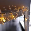WeRChristmas Beaded Garland Light String Decoration With 20 LED Lights, 1.8m, Warm White^ Fairy Lights