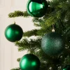 WeRChristmas Christmas Green Shatterproof Baubles, 9 Pack, 10 Cm^ Oversized Baubles|Shatterproof Baubles