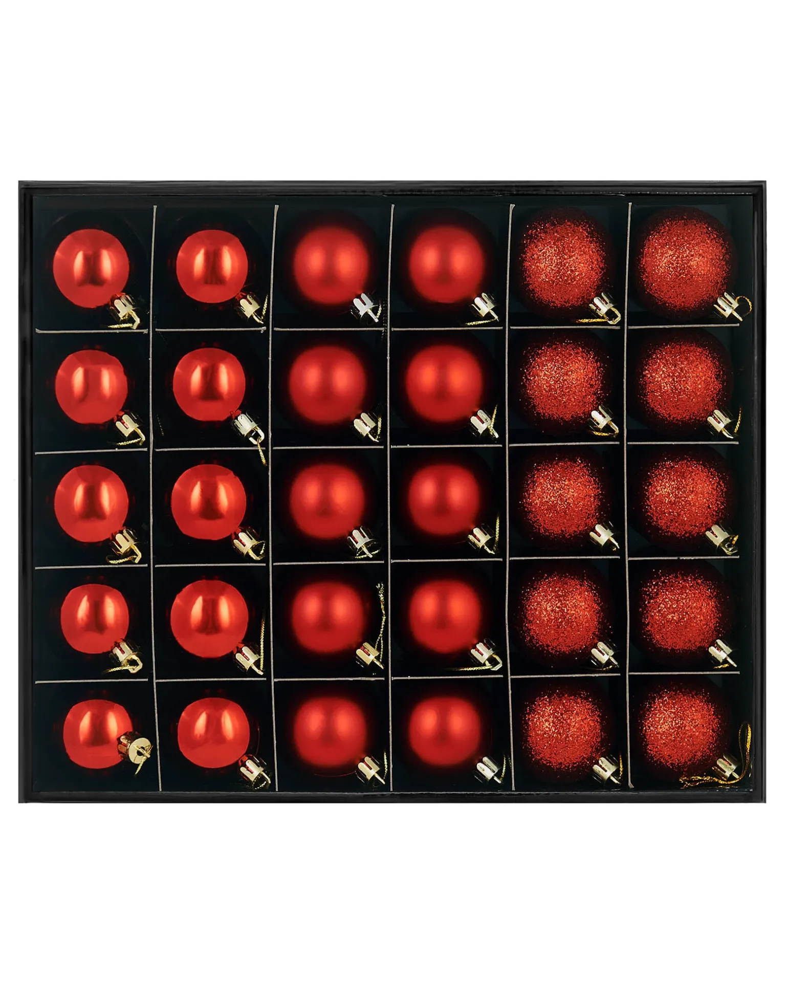 WeRChristmas Christmas Red Shatterproof Bauble, 50 Pack^ Shatterproof Baubles