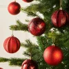 WeRChristmas Christmas Red Shatterproof Baubles, 16 Pack, 8 Cm^ Shatterproof Baubles