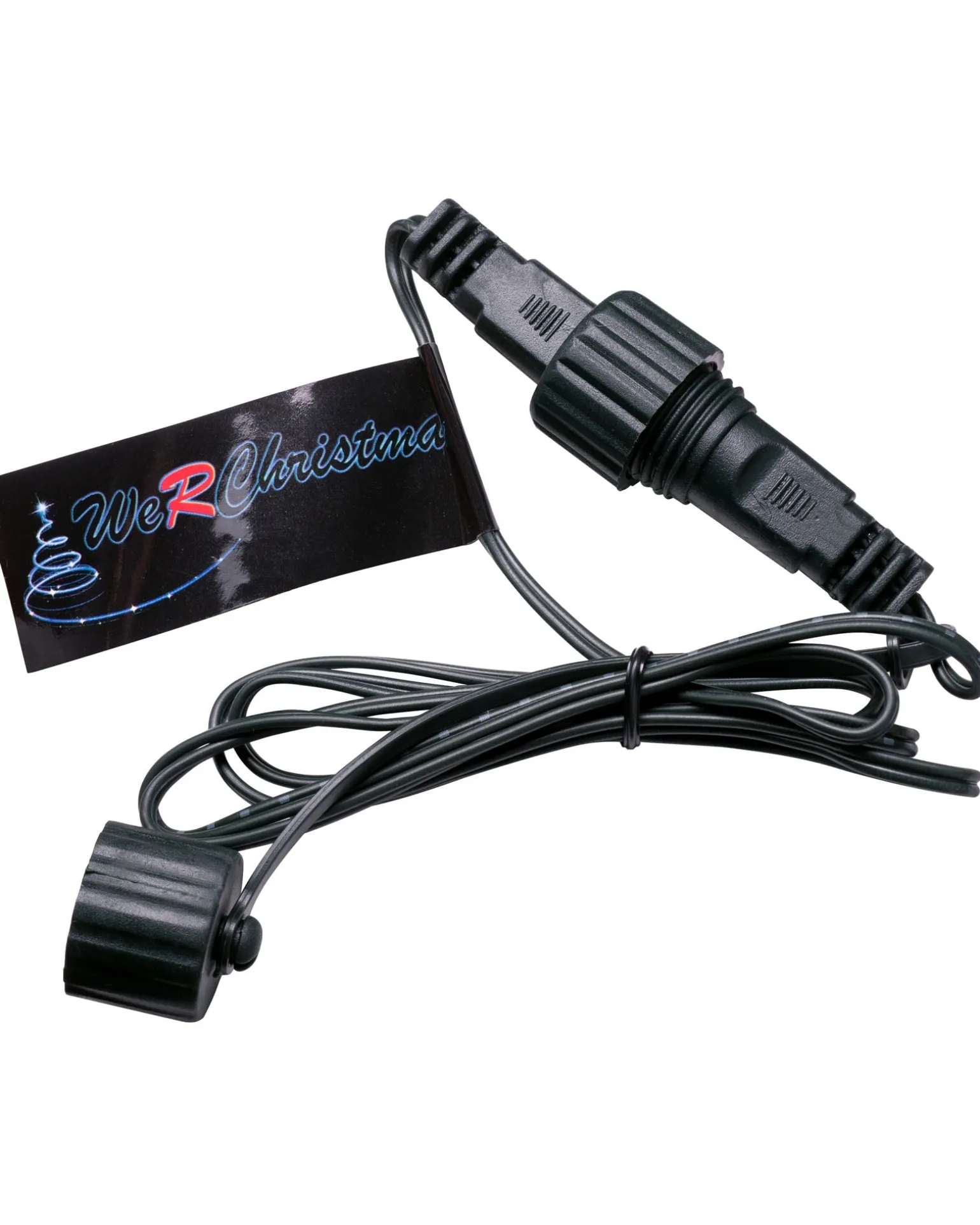 WeRChristmas Connectable Extension Cable For LED Lights, Black, 1 M^ Connectable Lights