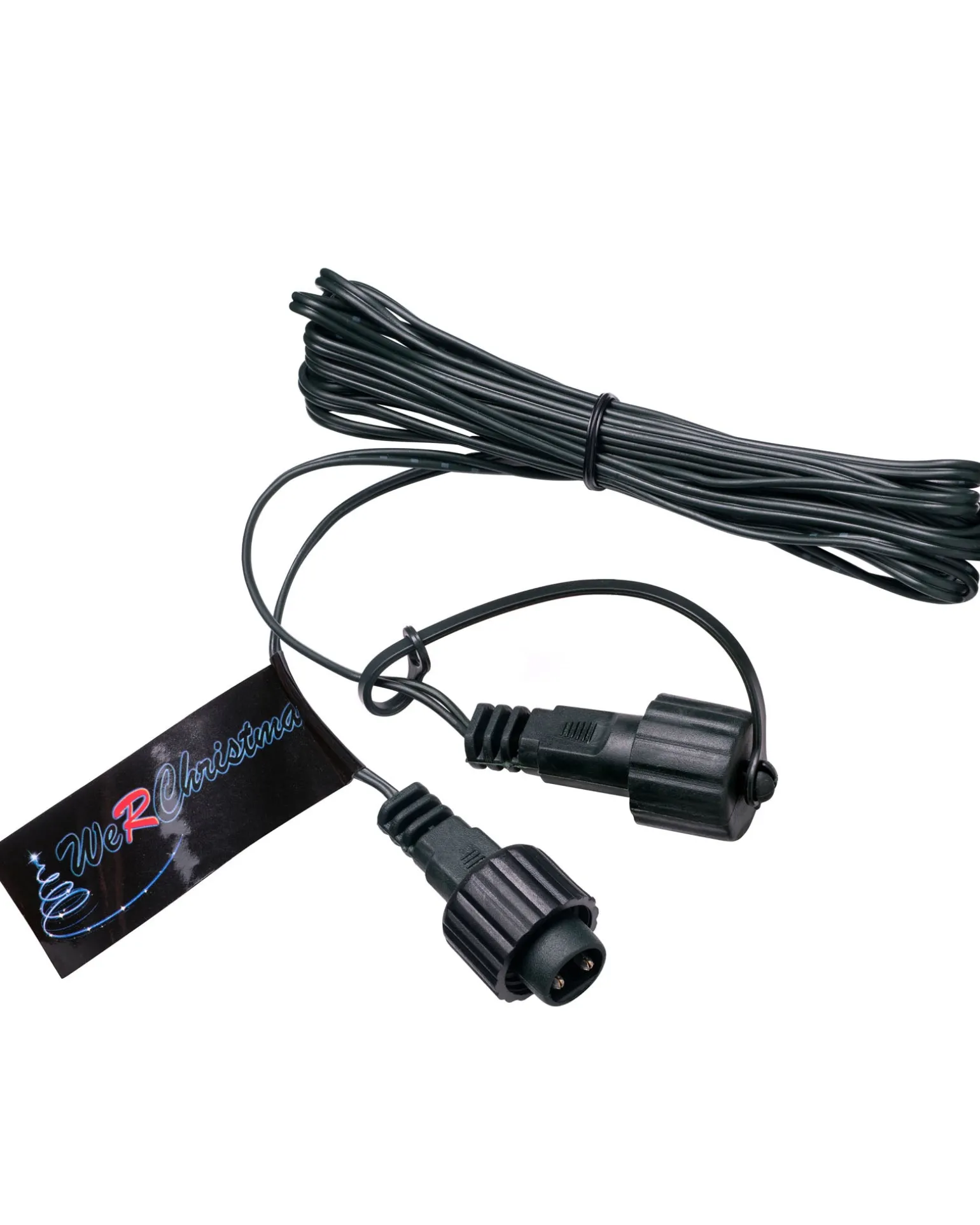 WeRChristmas Connectable Extension Cable For LED Lights, Black, 1 M^ Connectable Lights