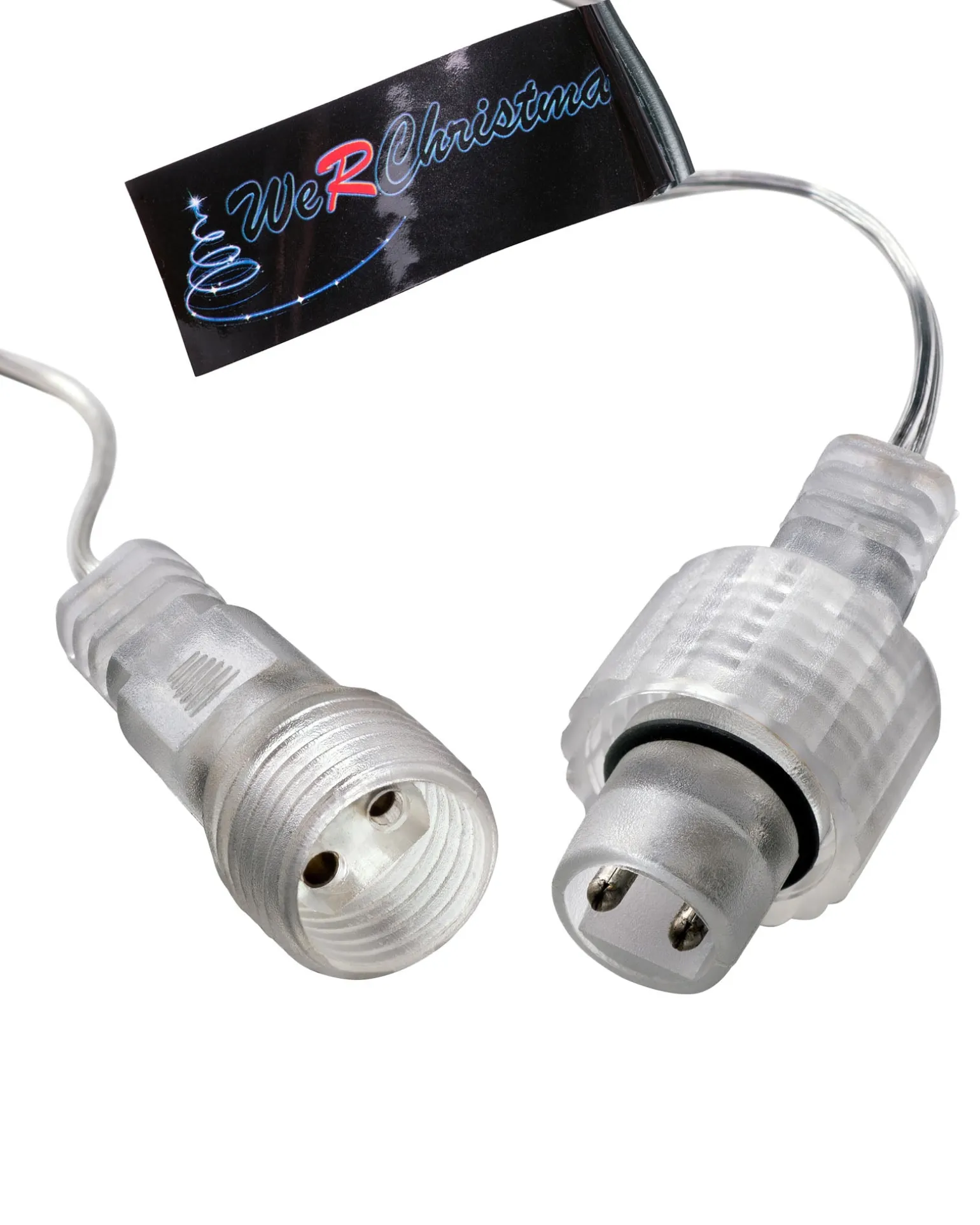 WeRChristmas Connectable Icicle 100 LED Christmas Lights, Warm White^ Connectable Lights