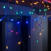 WeRChristmas Connectable Icicle 240 LED Christmas Lights, Multi-Coloured^ Connectable Lights