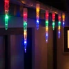 WeRChristmas Connectable Icicle LED Light String, Multi-Coloured, 5.2 M^ Connectable Lights