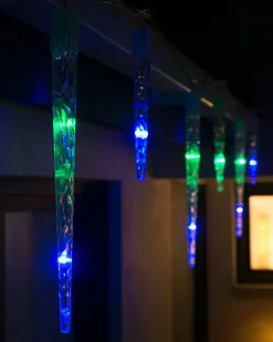 WeRChristmas Connectable Icicle LED Light String, Multi-Coloured, 5.2 M^ Connectable Lights