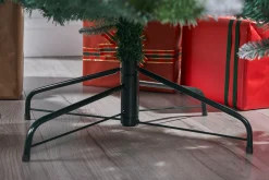 WeRChristmas Evergreen Snow Flocked Tip Christmas Tree, 7 Ft^ Premium Christmas Trees|Snow Flocked Christmas Trees