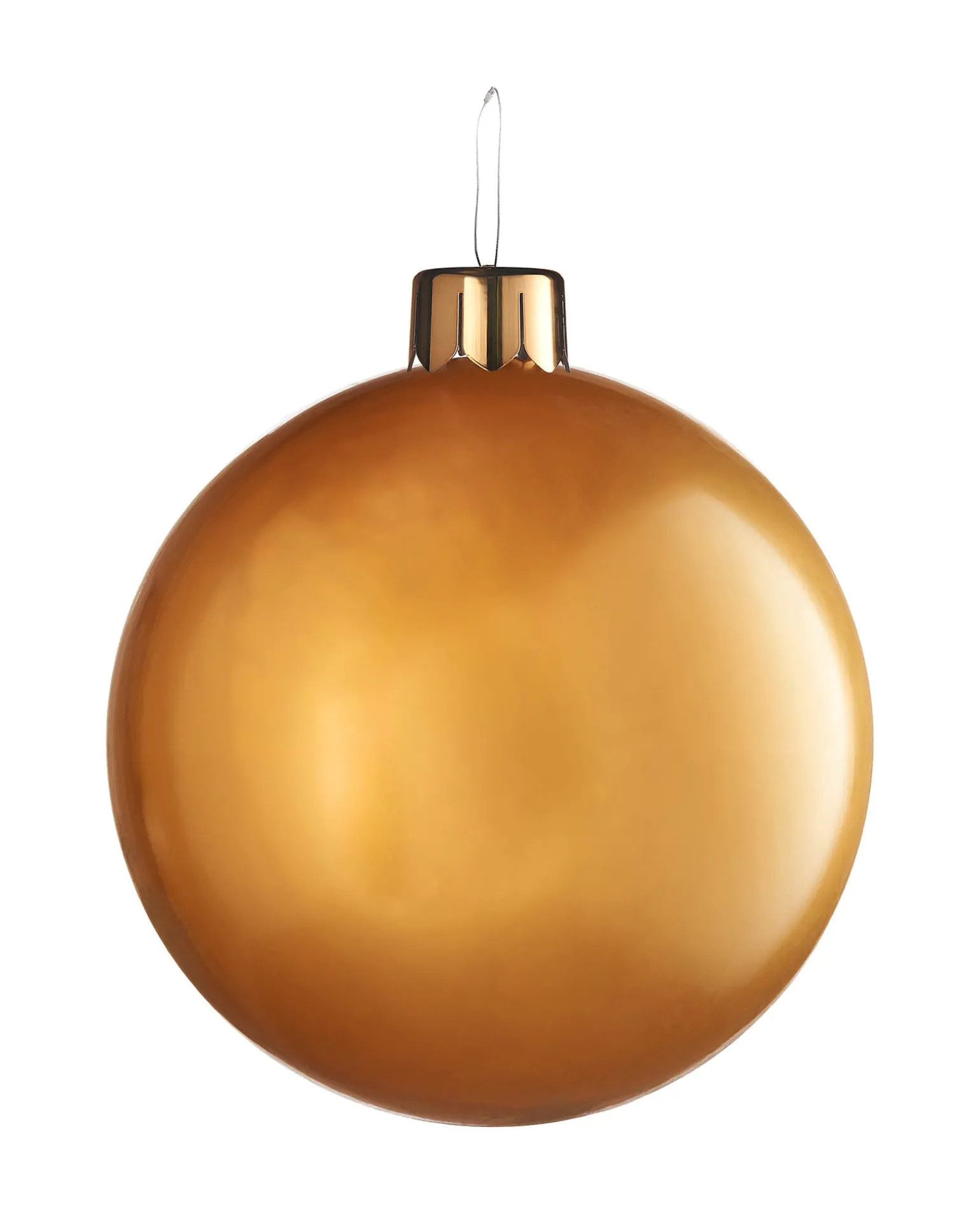 WeRChristmas Inflatable Christmas Bauble, Gold, 45 Cm^ Inflatables|Outdoor Inflatable Baubles