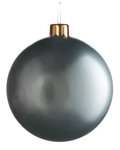 WeRChristmas Inflatable Christmas Bauble, Silver, 66 Cm^ Inflatables|Outdoor Inflatable Baubles