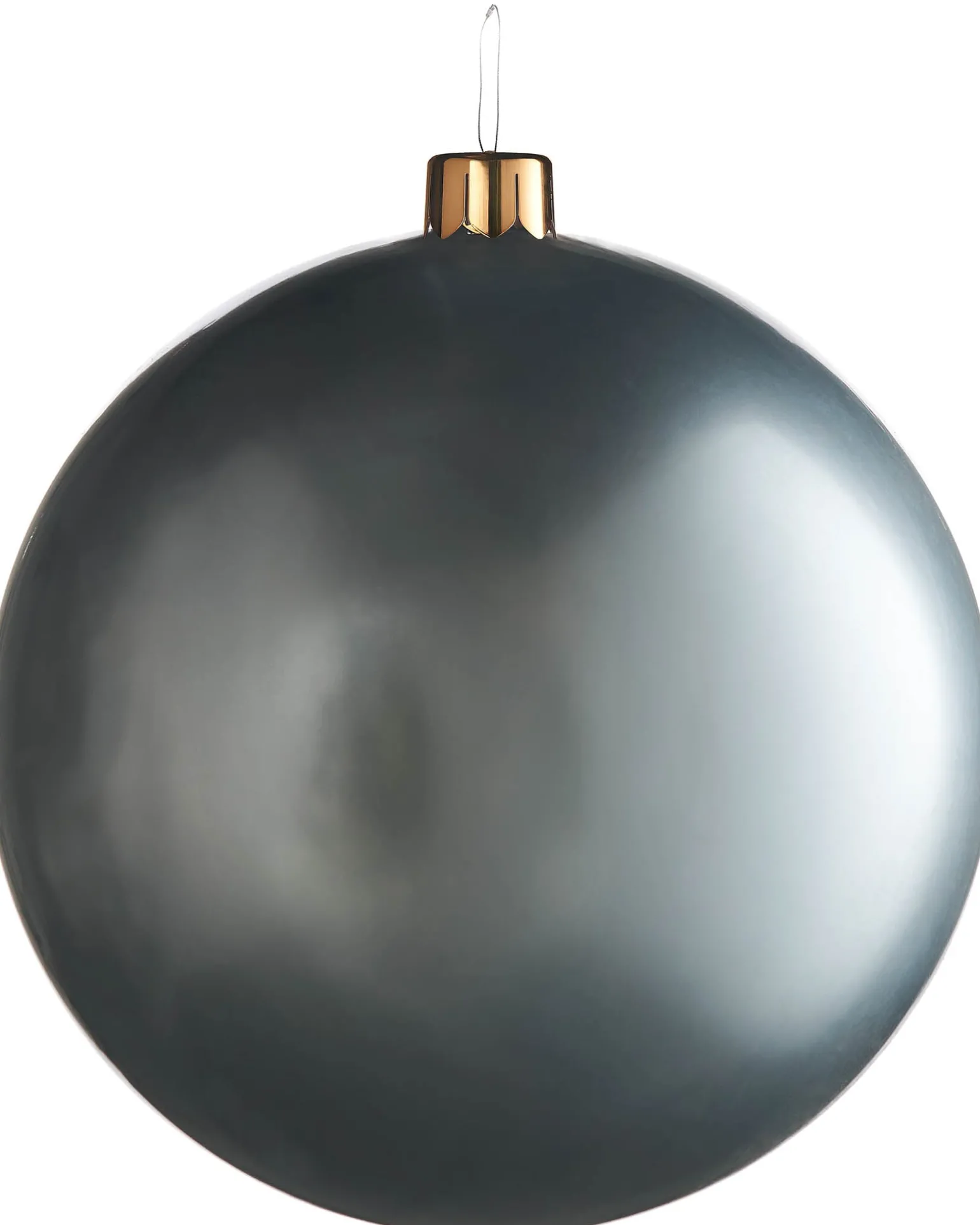 WeRChristmas Inflatable Christmas Bauble, Silver, 76 Cm^ Inflatables|Outdoor Inflatable Baubles