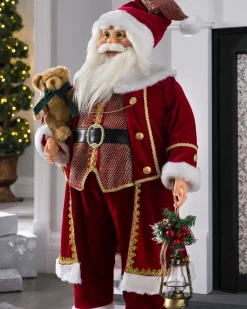 WeRChristmas Large Santa Figurine, 90 Cm^ Figurines