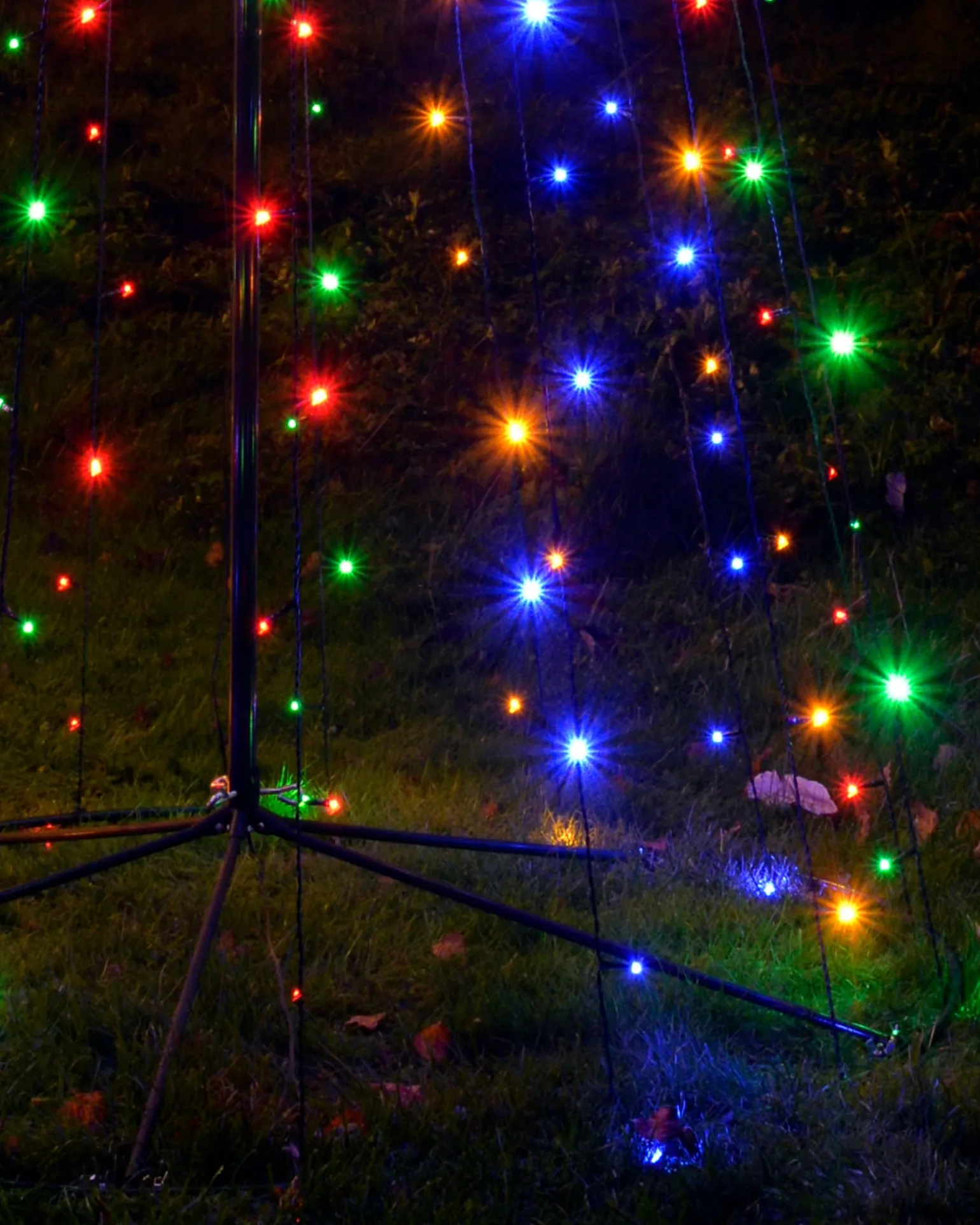 WeRChristmas LED Pop-Up Christmas Tree, 360 Cm^ Tree Silhouettes