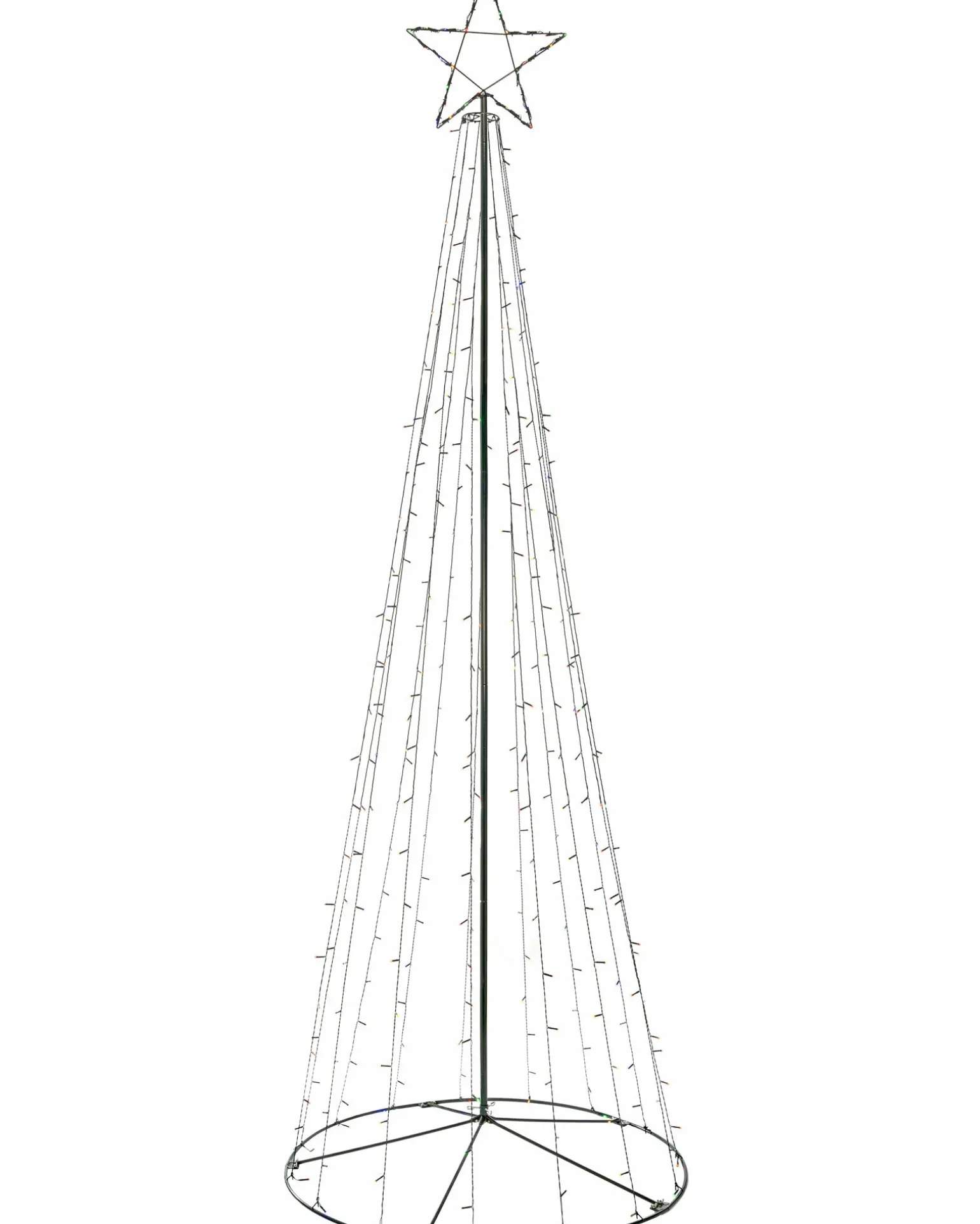 WeRChristmas LED Pop-Up Christmas Tree, 360 Cm^ Tree Silhouettes