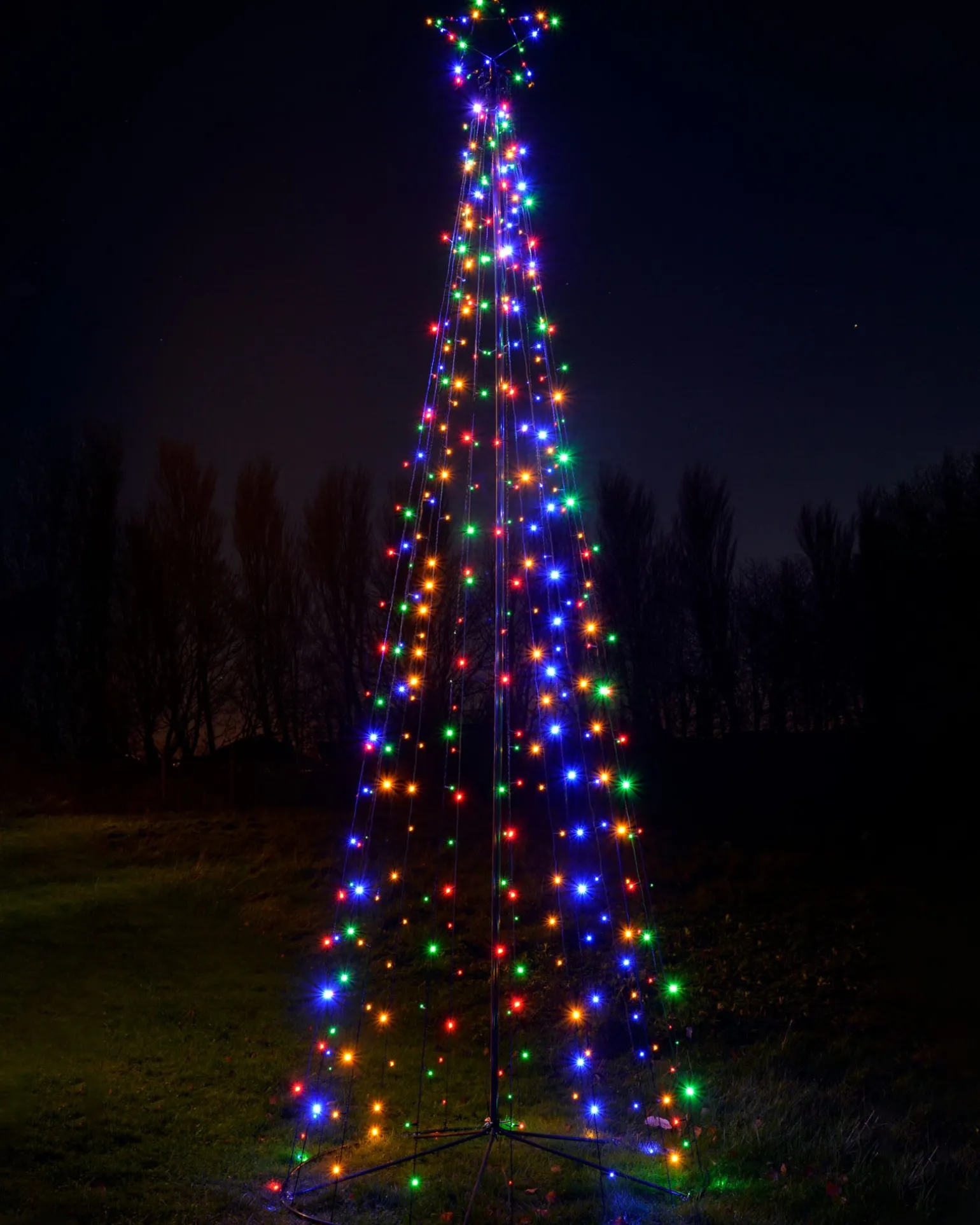 WeRChristmas LED Pop-Up Christmas Tree, 360 Cm^ Tree Silhouettes