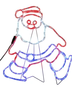 WeRChristmas LED Santa Rope Light Window Silhouette, 61 Cm^ Christmas Characters