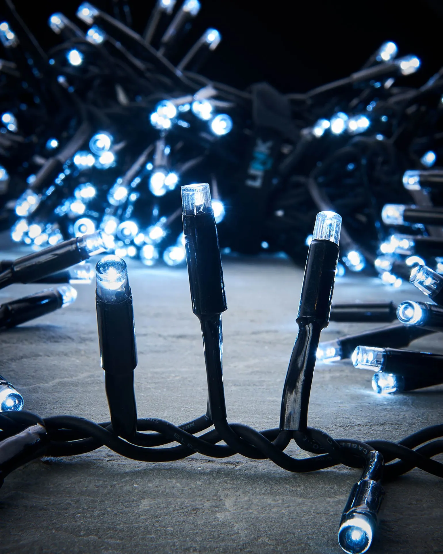 WeRChristmas LINK PRO LED Cluster Lights, Black Cable, White^ Link Pro|Cluster Lights