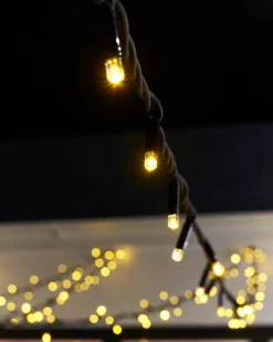 WeRChristmas LINK PRO LED String Lights, Black Cable, Gold^ Link Pro|Fairy Lights