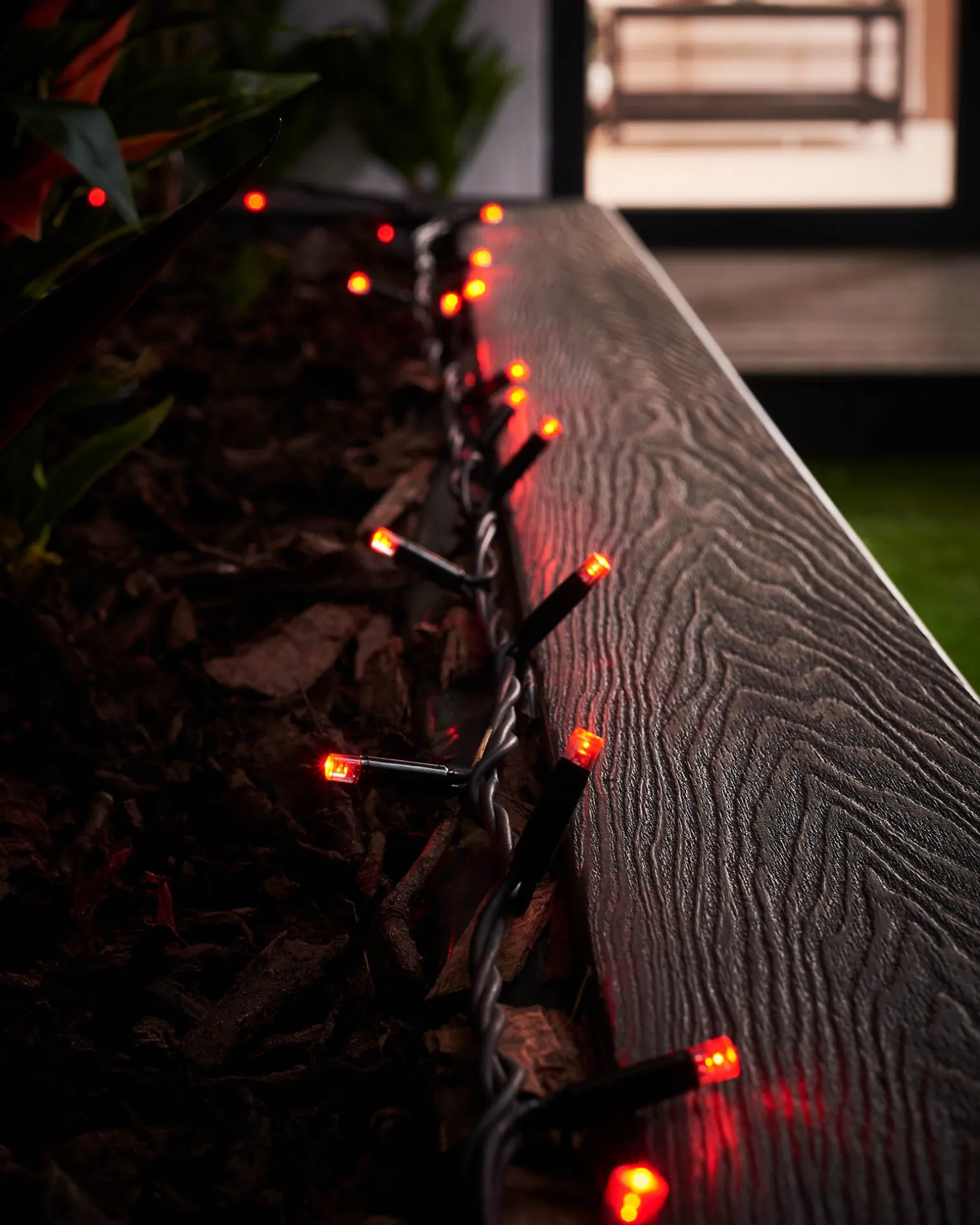 WeRChristmas LINK PRO LED String Lights, Black Cable, Red^ Link Pro|Fairy Lights