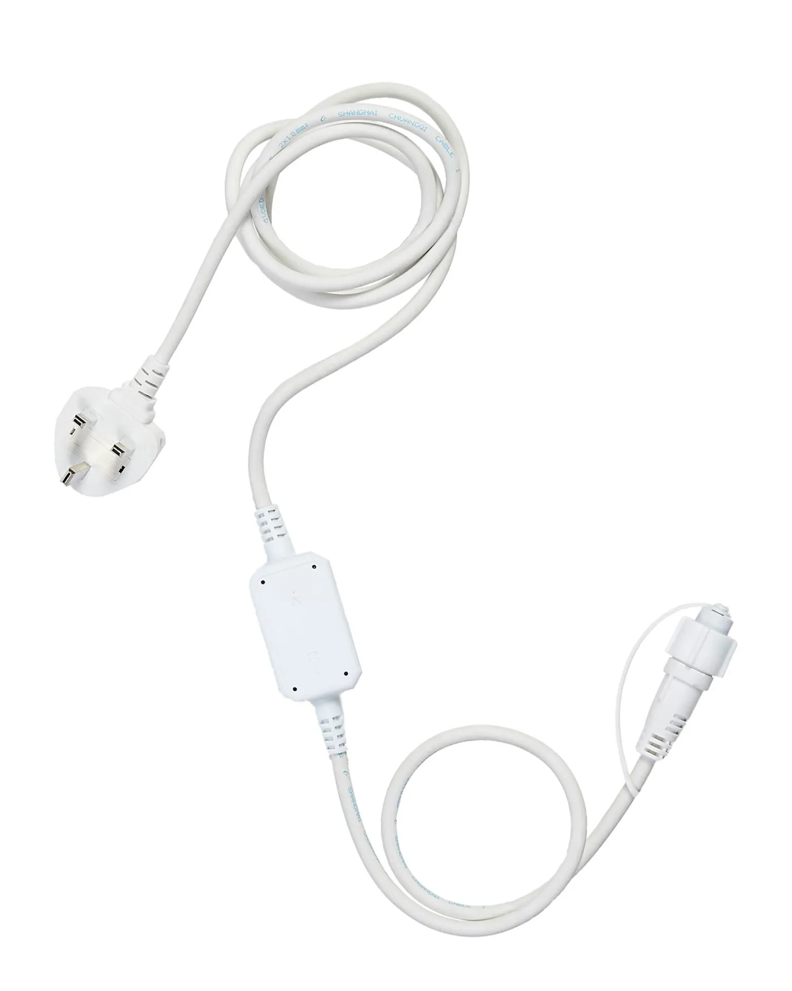 WeRChristmas LINK PRO 2m White Starter Cable - Powers Up To 12,000 LEDs^ Link Pro|Accessories
