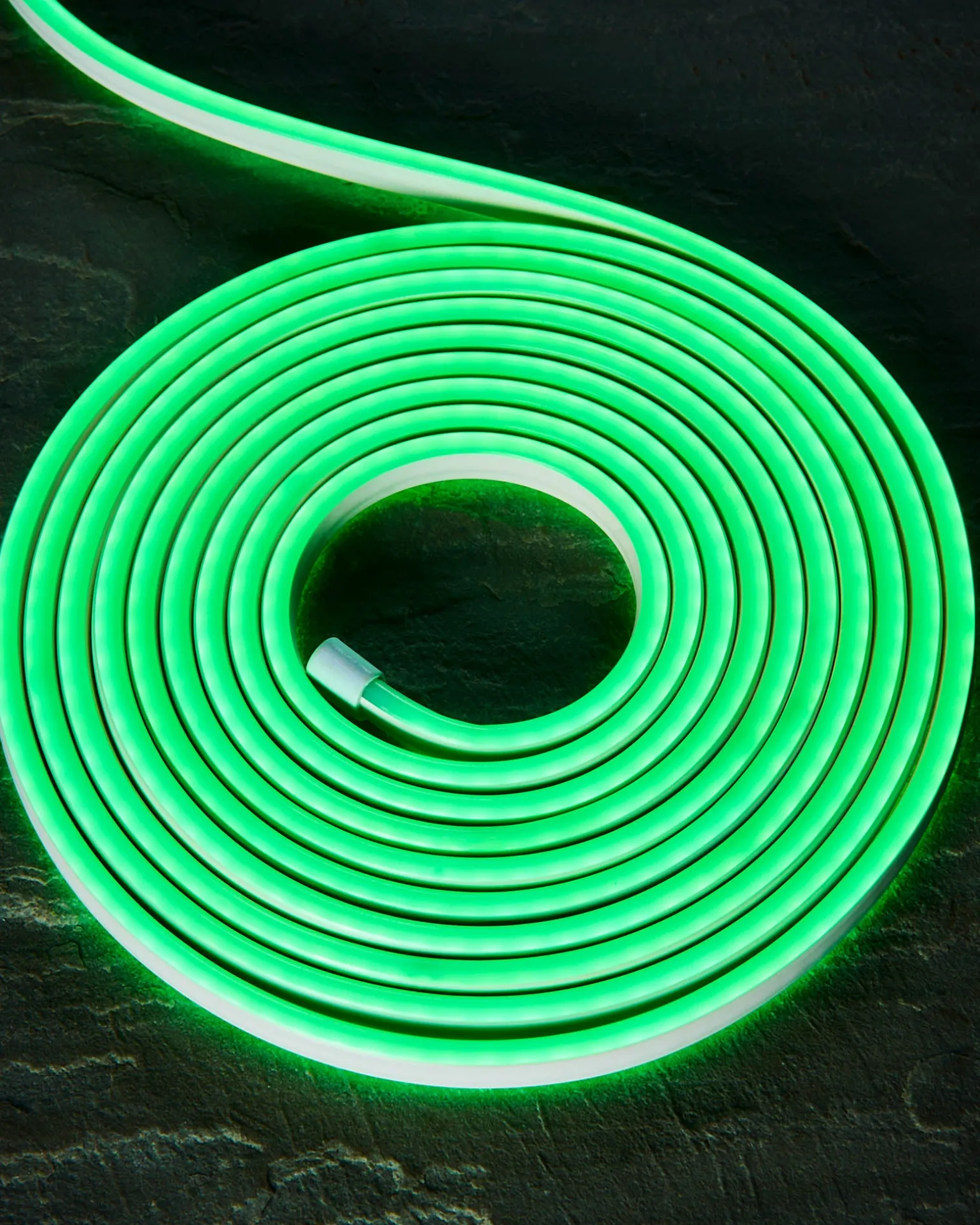 WeRChristmas LINK PRO Neon Flex, Made To Measure, Green^ Link Pro|Connectable Lights
