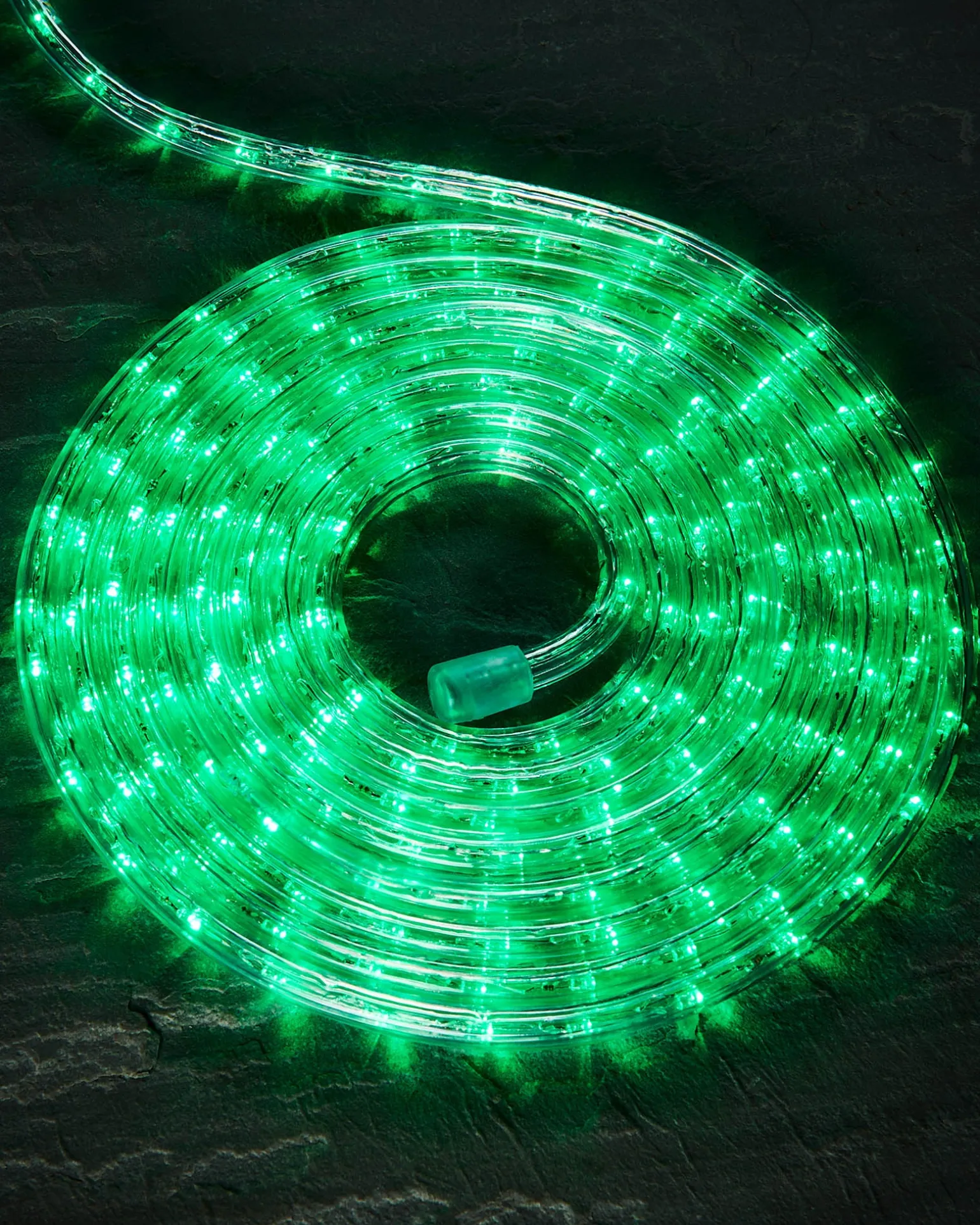 WeRChristmas LINK PRO Rope Light, Made To Measure, Green^ Link Pro|Connectable Lights