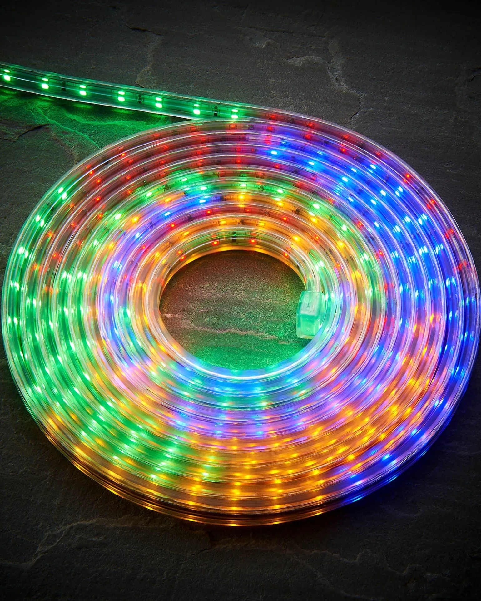 WeRChristmas LINK PRO Strip Light, Made To Measure, Multi Colour^ Link Pro|Connectable Lights