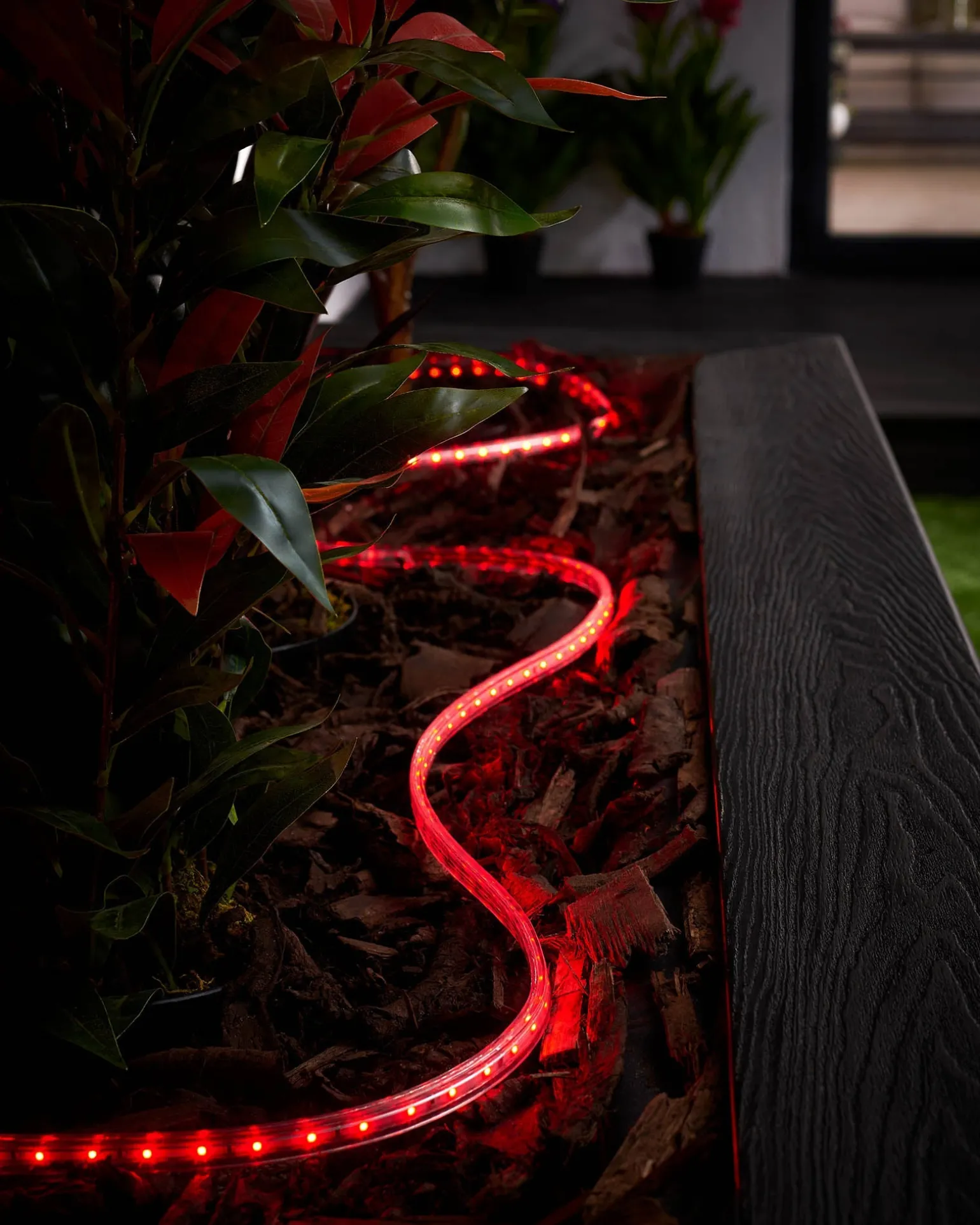 WeRChristmas LINK PRO Strip Light, Made To Measure, Red^ Link Pro|Connectable Lights
