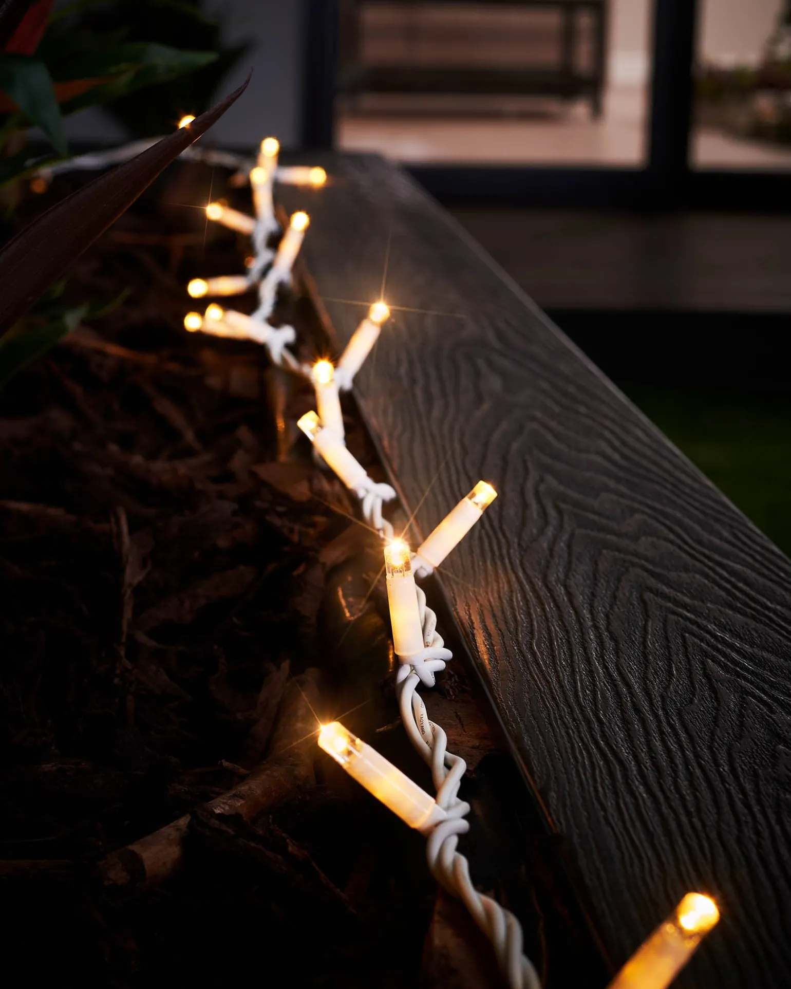 WeRChristmas LINK PRO Twinkle LED String Lights, White Cable, Warm White^ Link Pro|Fairy Lights