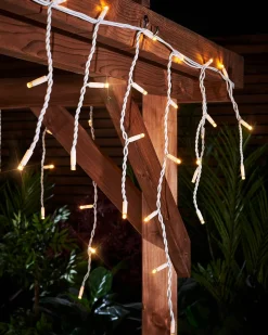 WeRChristmas LINK PRO Twinkling LED Icicle Lights, Warm White^ Link Pro|Icicle Lights