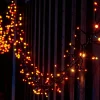 WeRChristmas LINK UP LED Cluster Lights, Black Cable, Autumn Colour^ Link Up|Cluster Lights