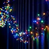 WeRChristmas LINK UP LED Cluster Lights, Black Cable, Multi Colour^ Link Up|Cluster Lights